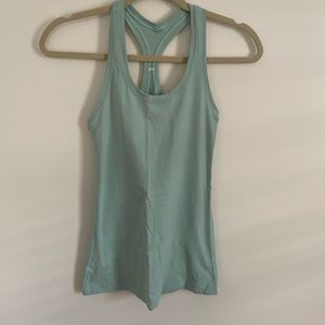 Lululemon light blue cool racer back tank